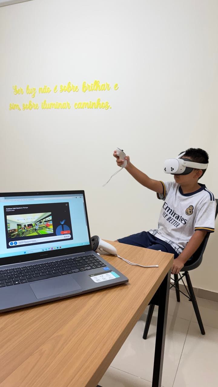 Avaliação psicopedagógica com uso de realidade virtual